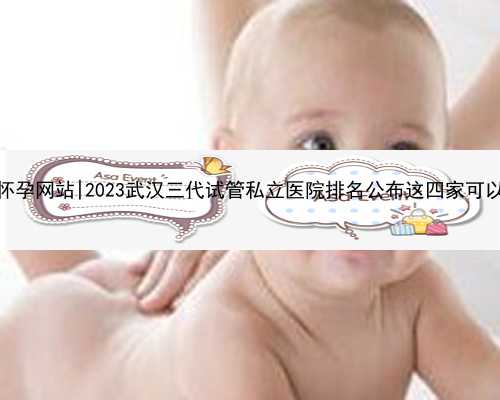 武汉代怀孕网站|2023武汉三代试管私立医院排名公布这四家可以随便选
